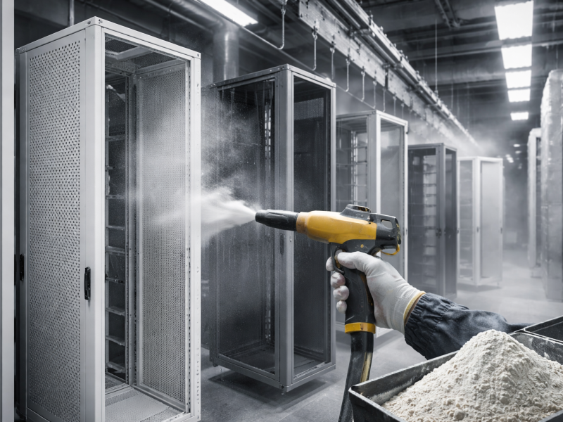 Farba proszkowa do Szafek Serwerowych